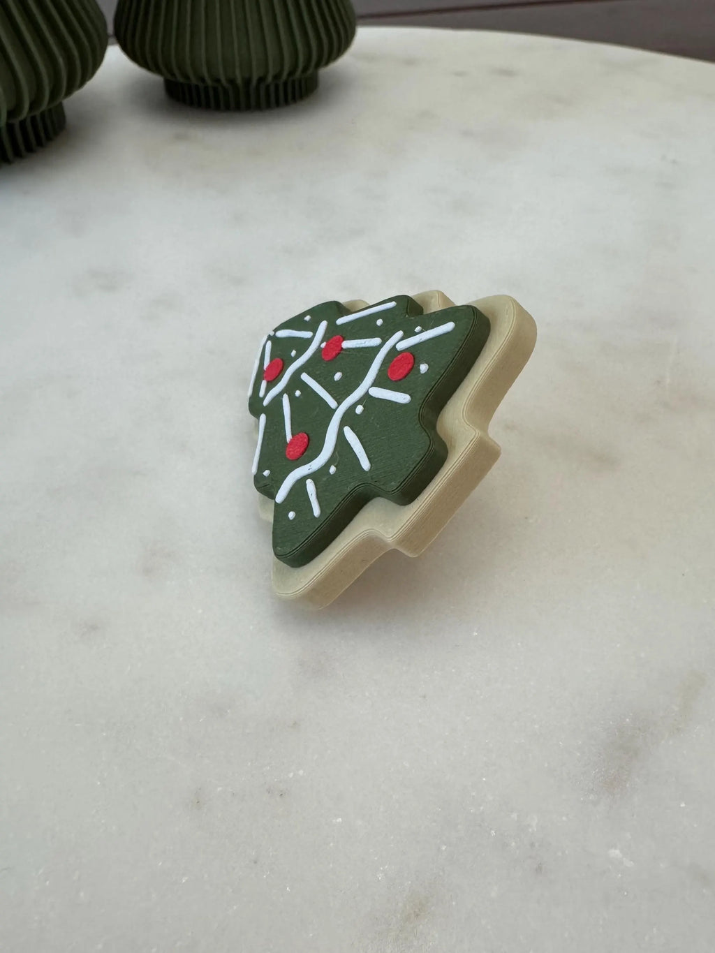 Christmas Tree Sugar Cookie - Serving Dish Decor - Nora Fleming Mini Compatible