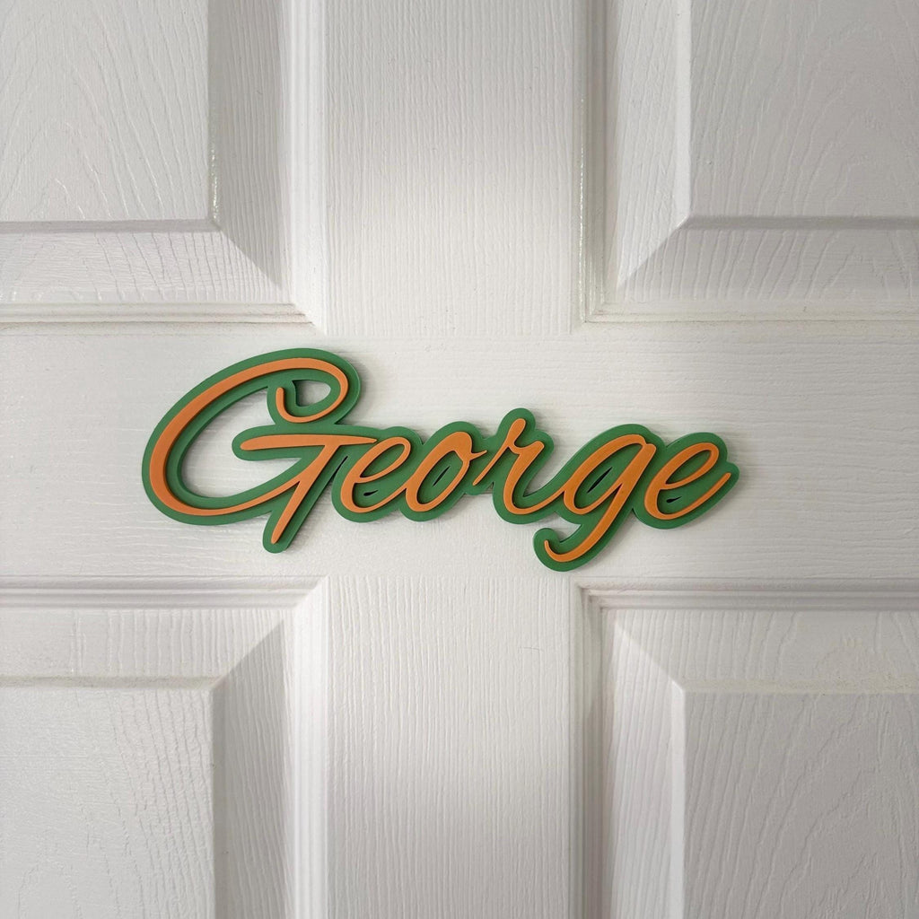 Personalized Door Hanger - Name Sign - Custom Sign for Kids Room Decoration