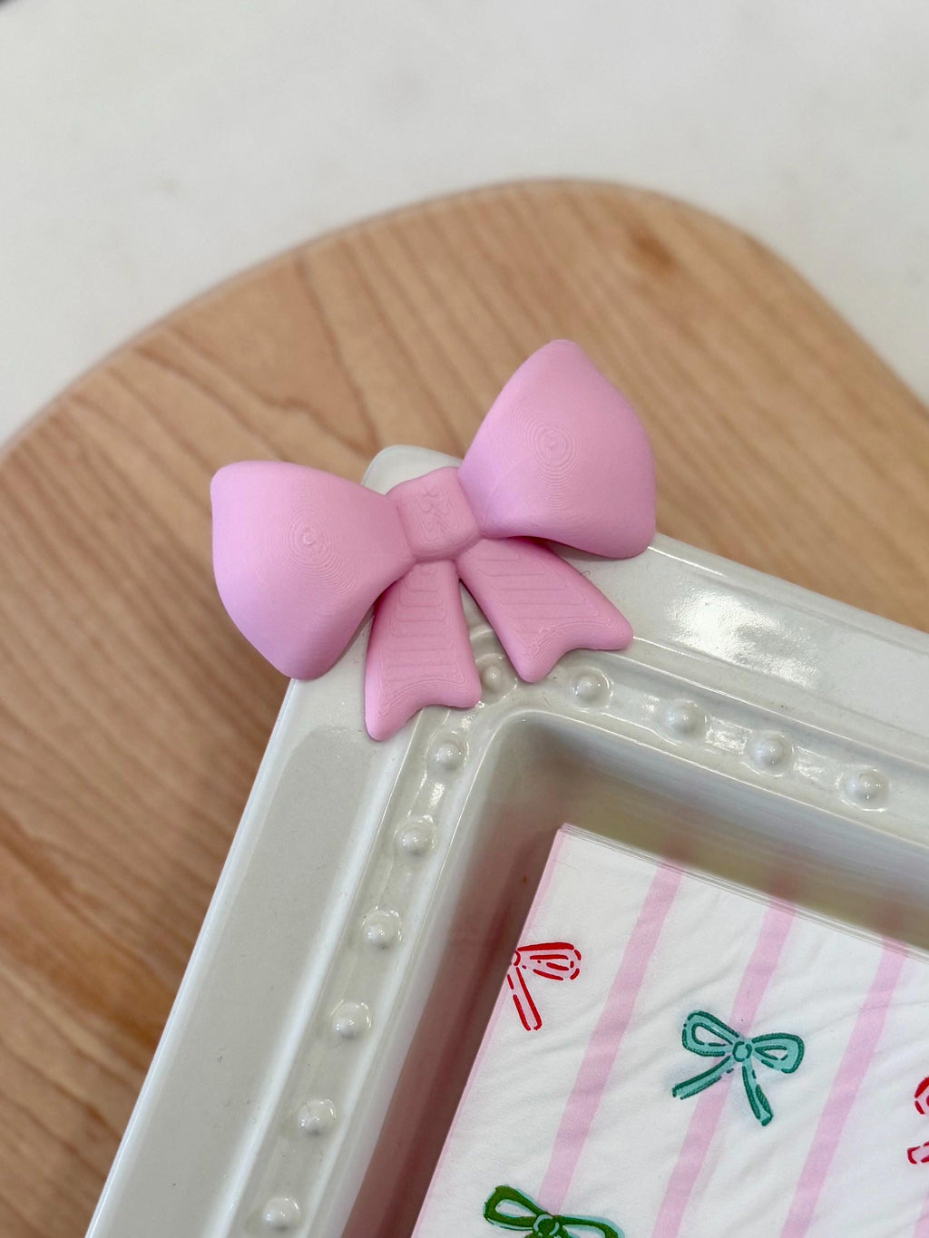 Bow - Serving Dish Decor - Nora Fleming Mini Compatible