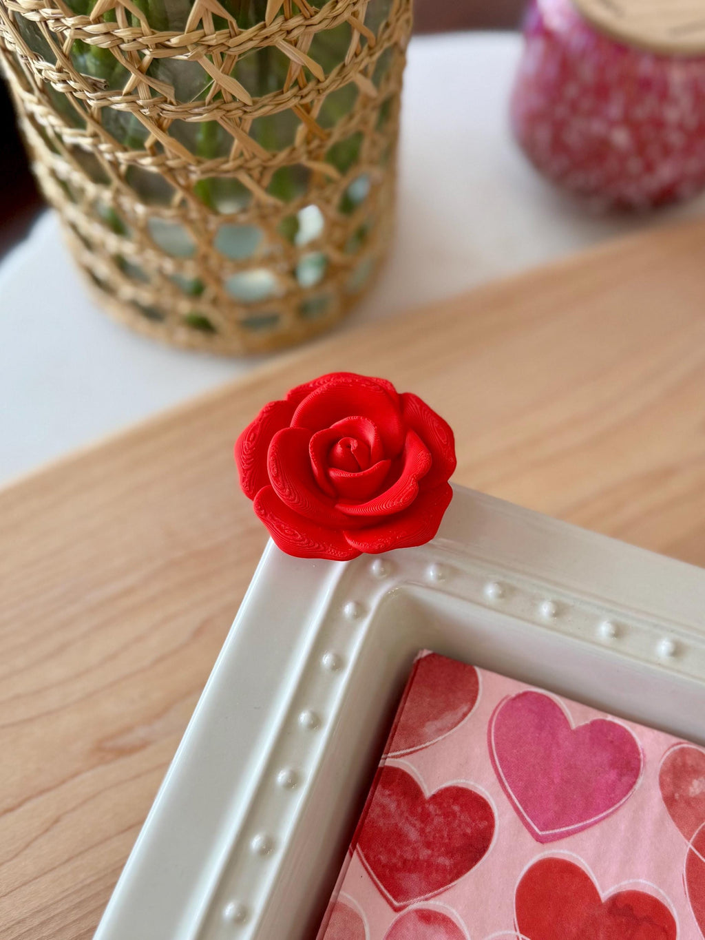 Rose - Serving Dish Decor - Nora Fleming Mini Compatible