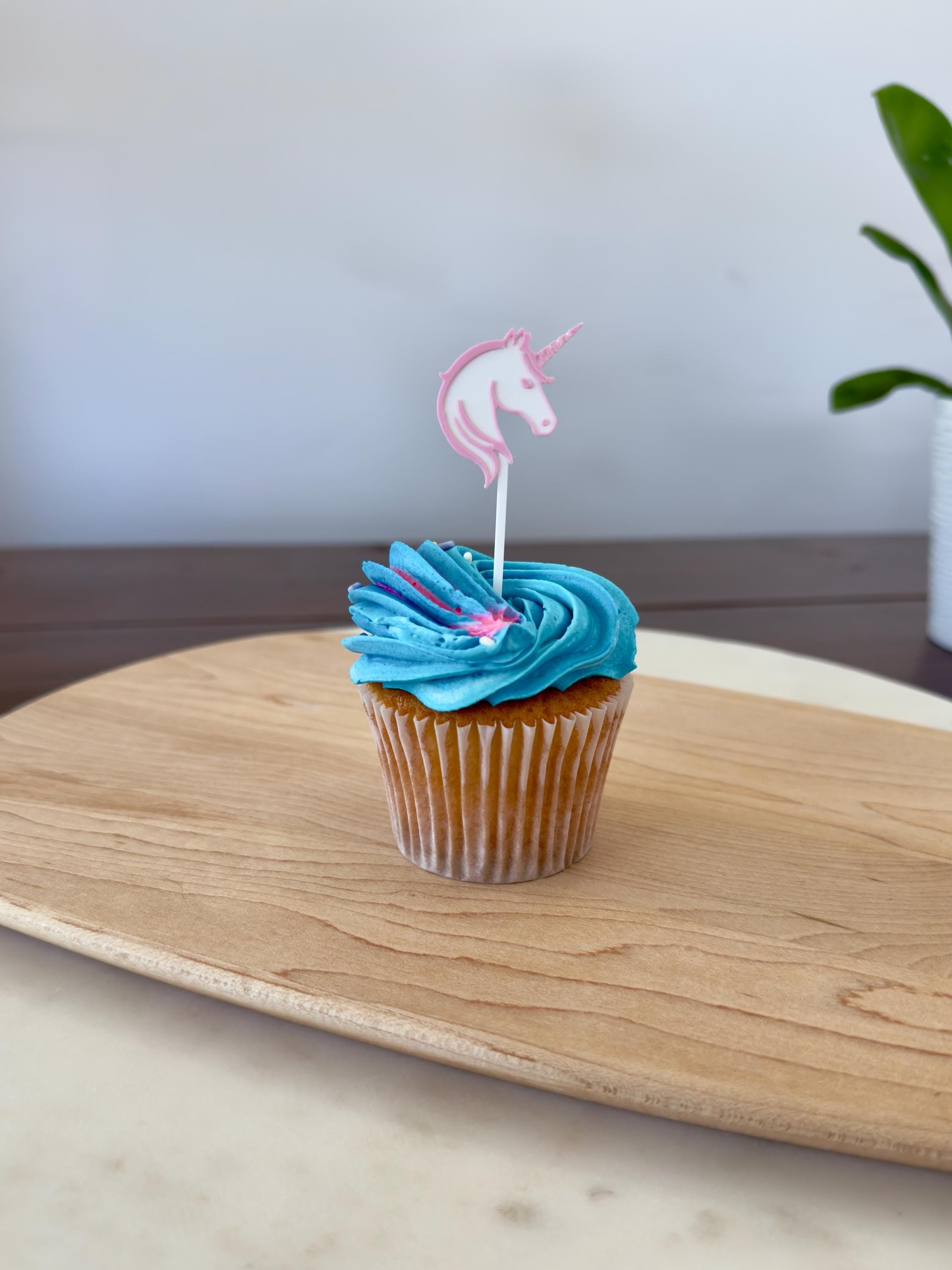 Unicorn Cupcake Toppers (qty 6)