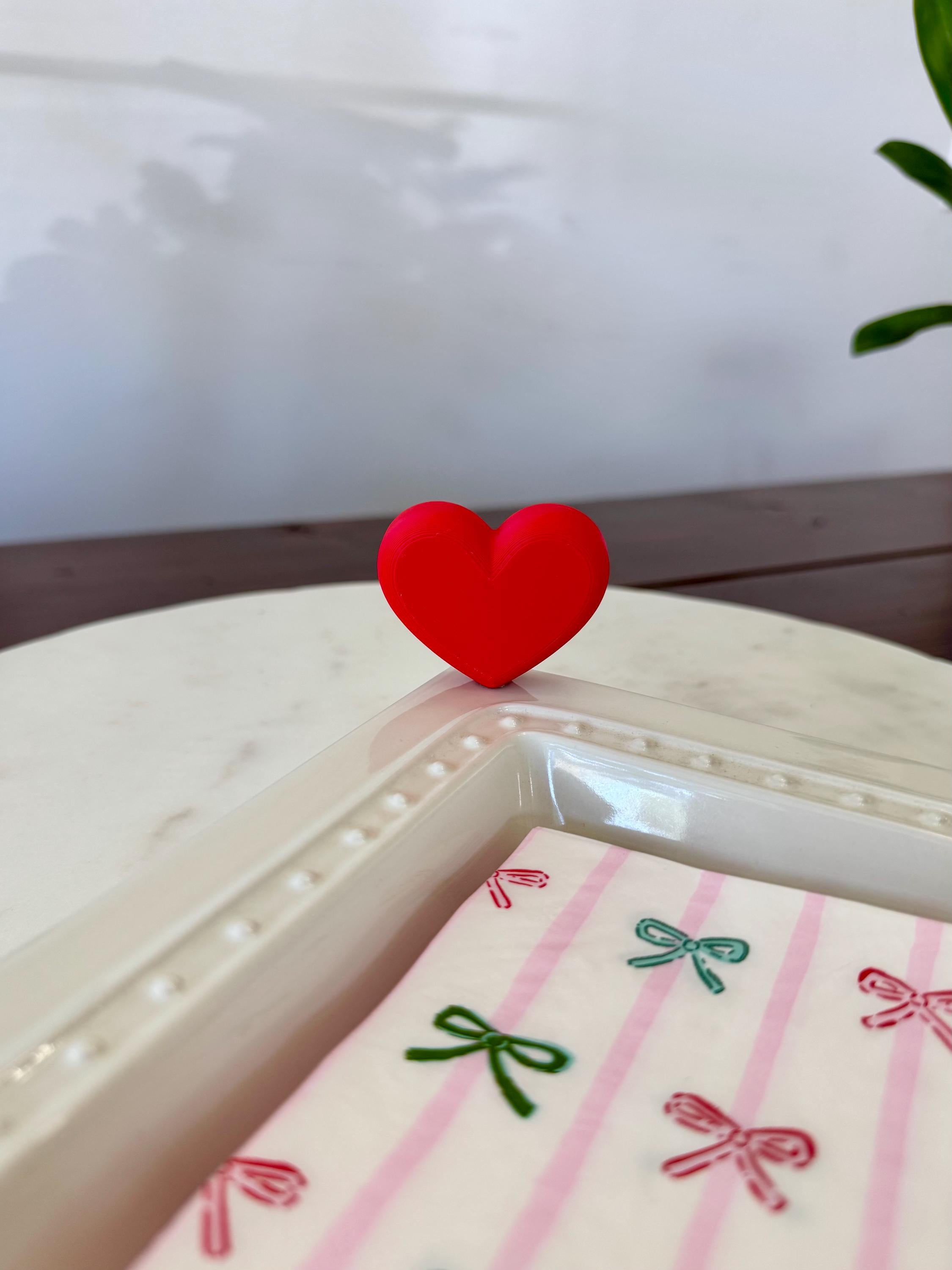 Heart - Serving Dish Decor - Nora Fleming Mini Compatible
