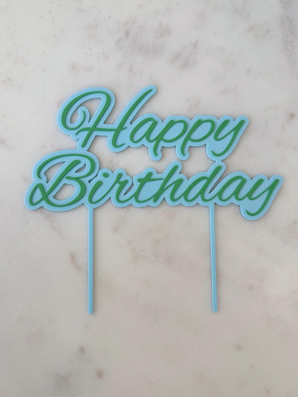 Happy Birthday Cake Topper Party Decoration