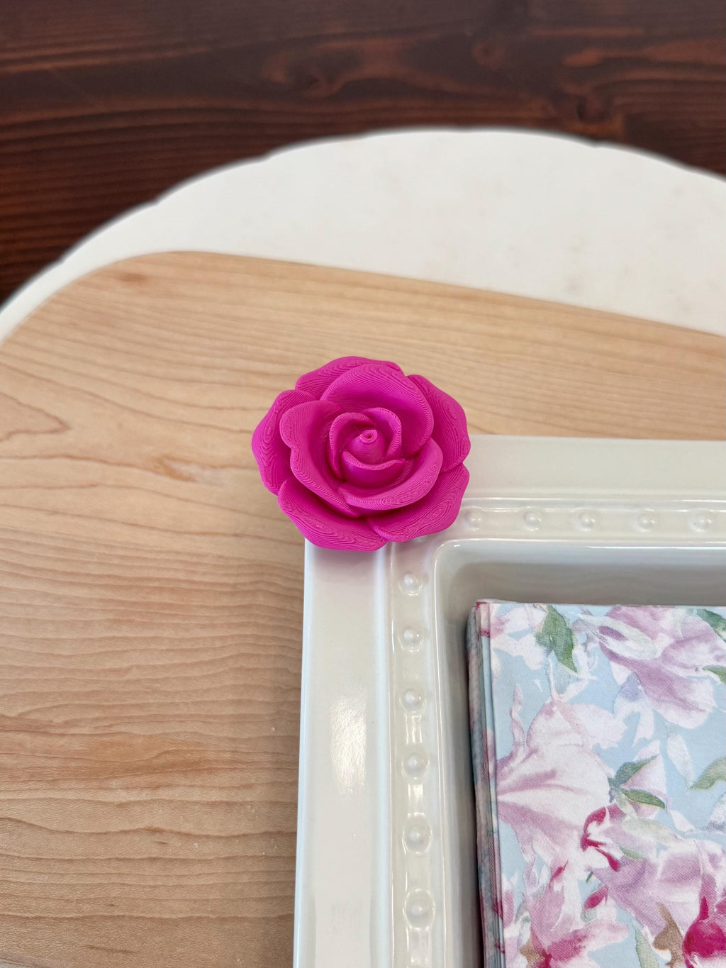 Rose - Serving Dish Decor - Nora Fleming Mini Compatible