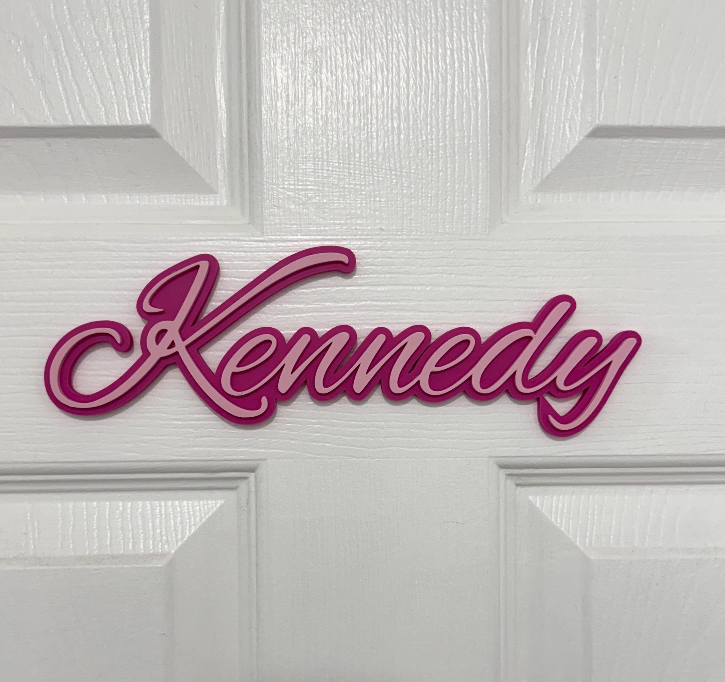 Personalized Door Hanger - Name Sign - Custom Sign for Kids Room Decoration