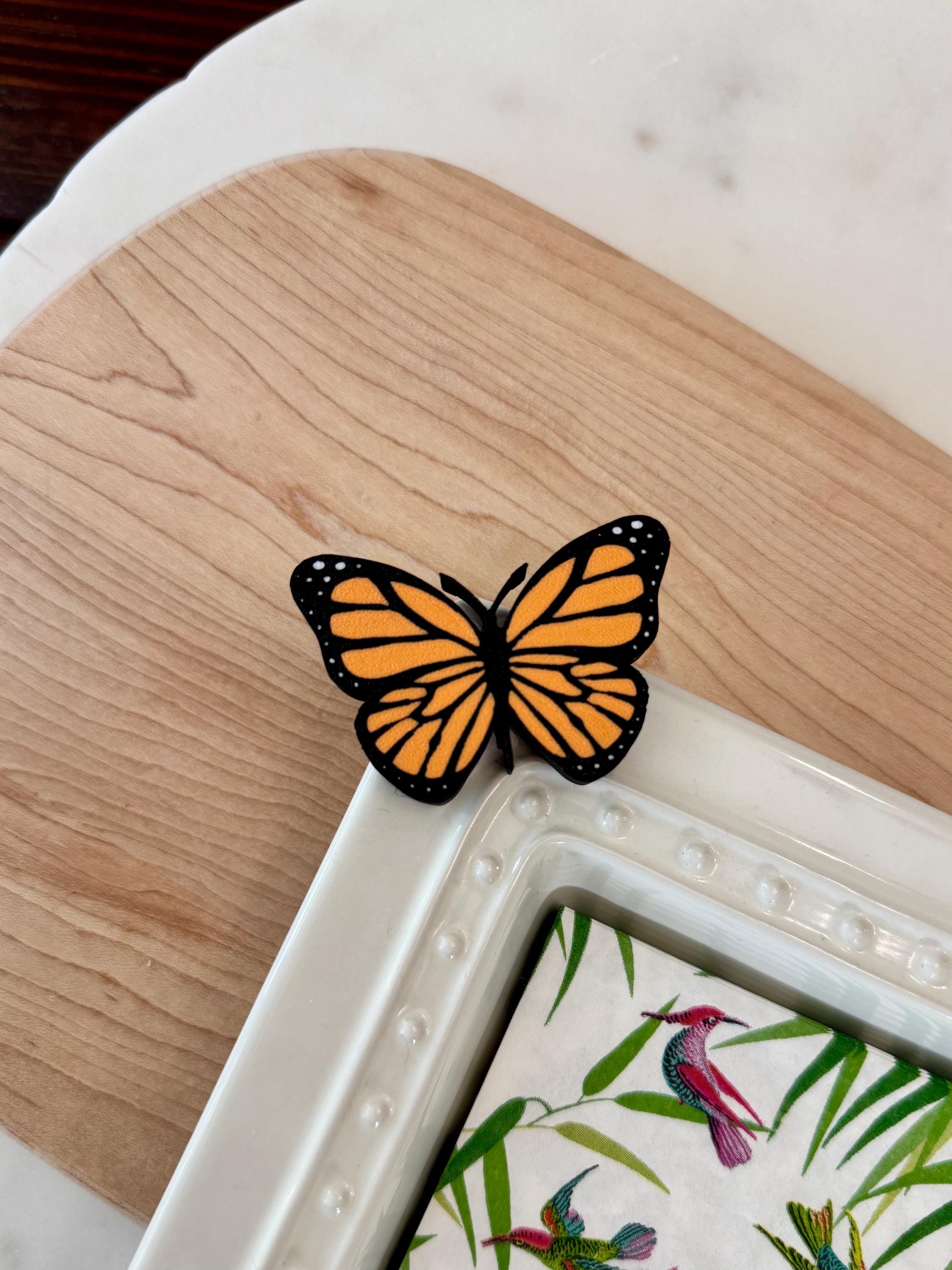 Monarch Butterfly - Serving Dish Decor - Nora Fleming Mini Compatible