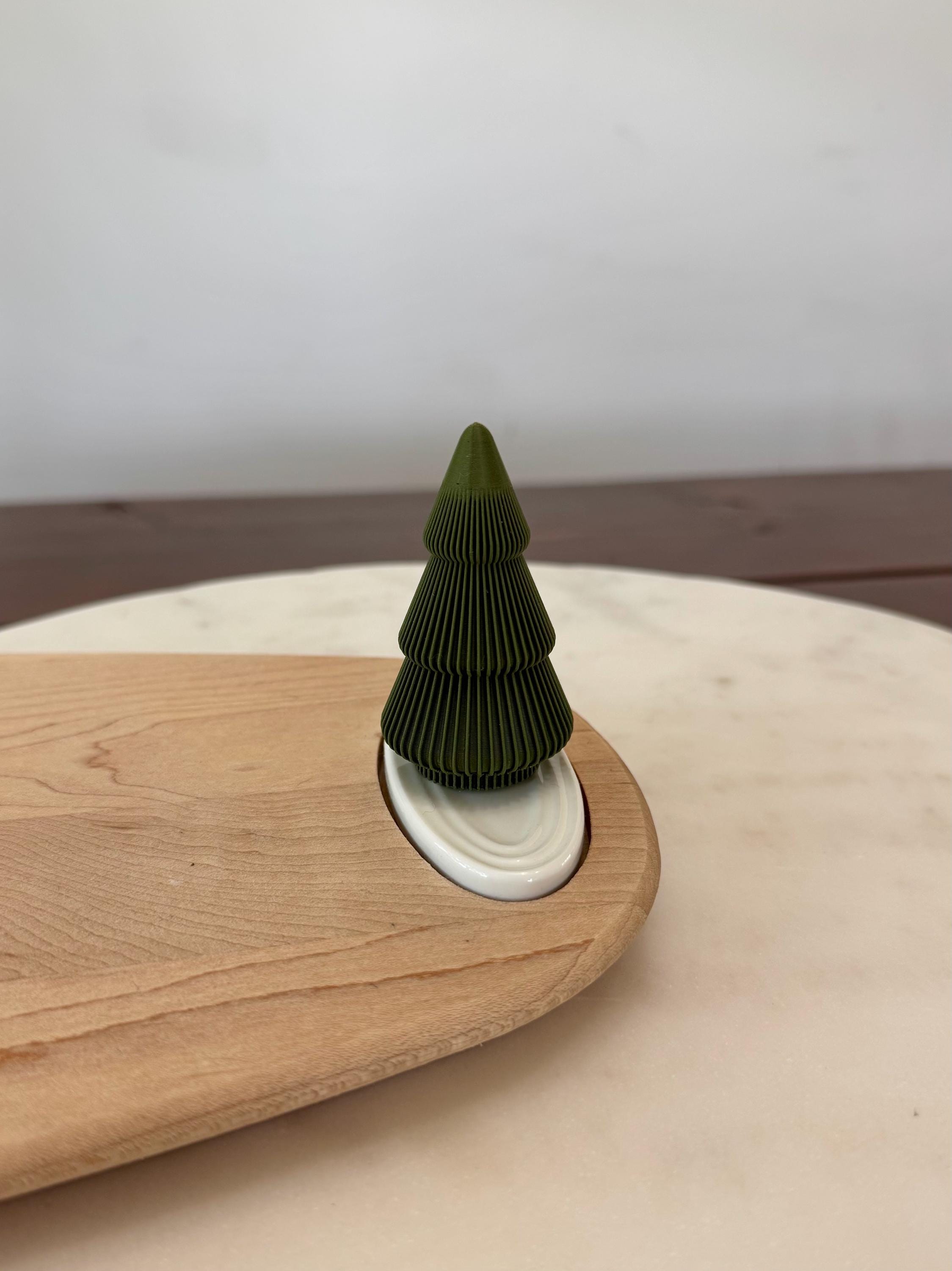 Modern Christmas Tree - Serving Dish Decor - Nora Fleming Mini Compatible