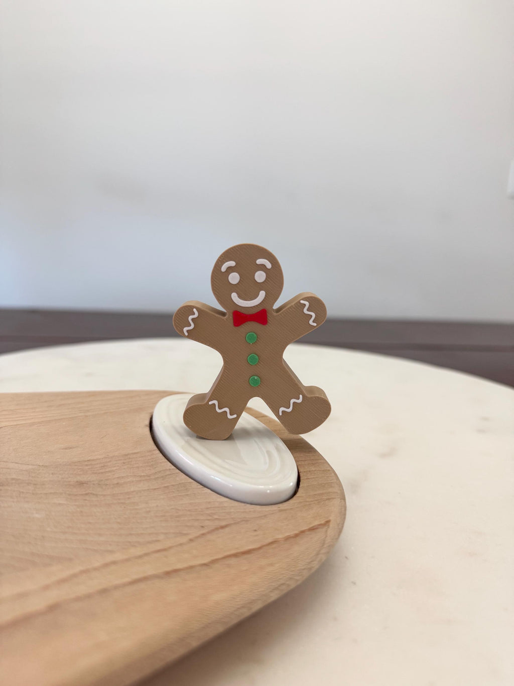 Gingerbread Man - Serving Dish Decor - Nora Fleming Mini Compatible