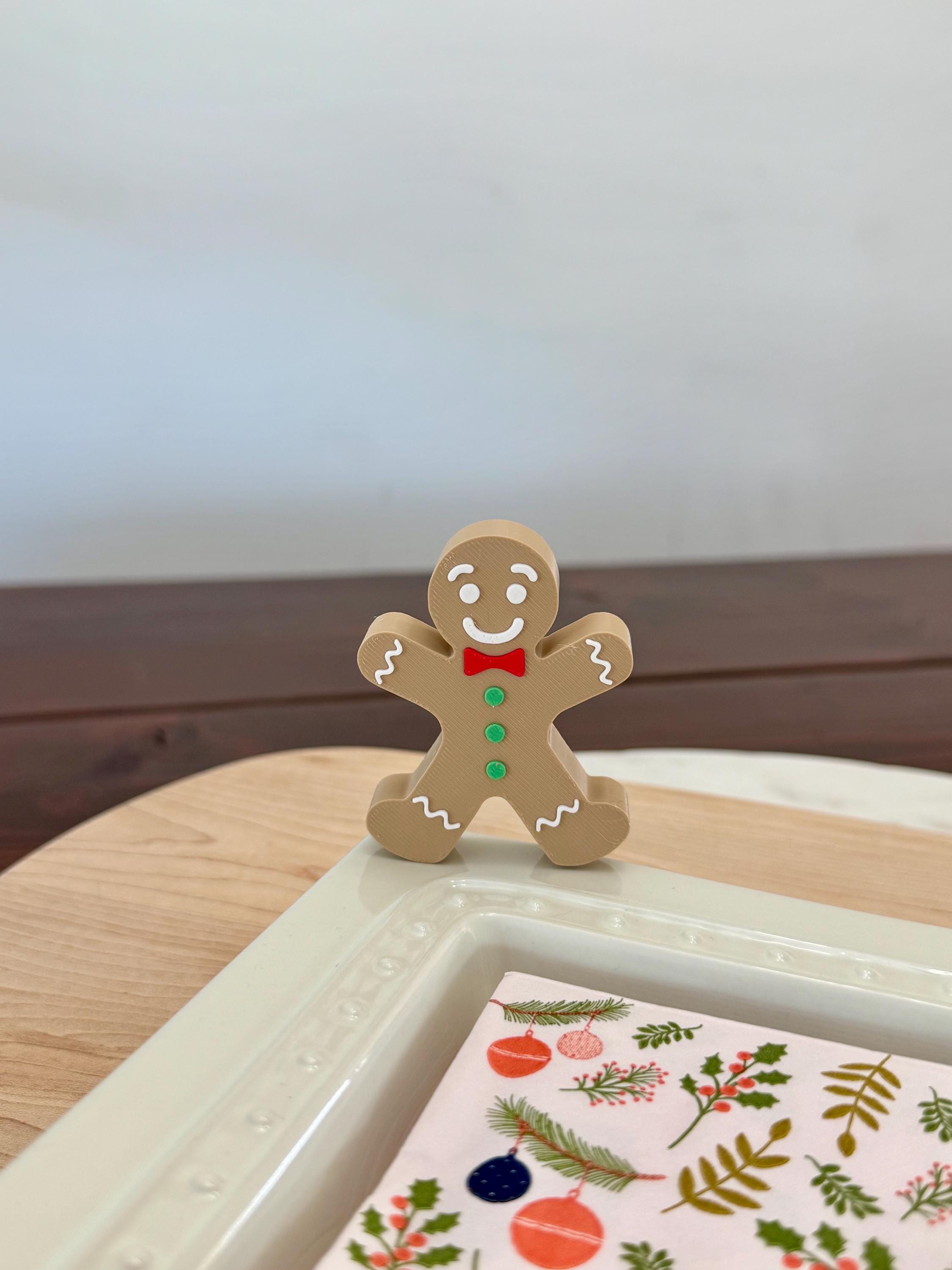 Gingerbread Man - Serving Dish Decor - Nora Fleming Mini Compatible